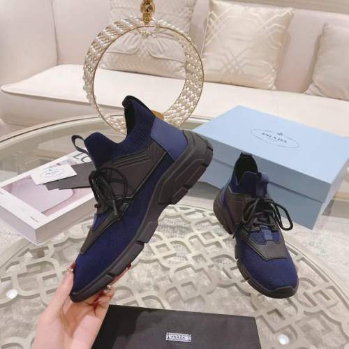 Men and Women P*rada Top Sneakers Low CL 20230825-18