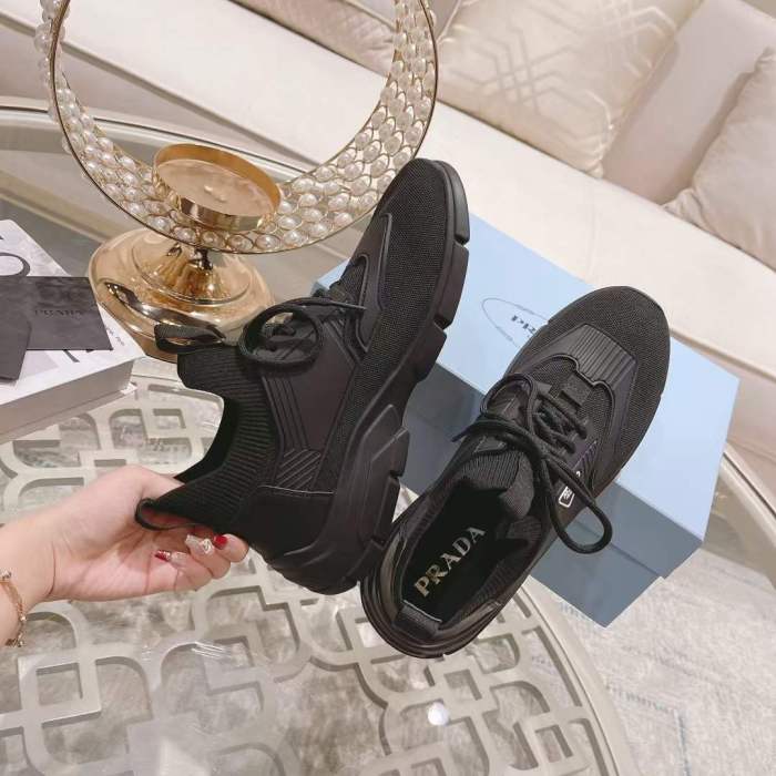 Men and Women P*rada Top Sneakers Low CL 20230825-17