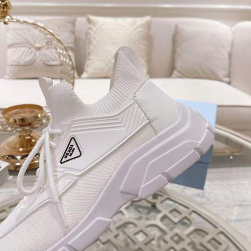 Men and Women P*rada Top Sneakers Low CL 20230825-19