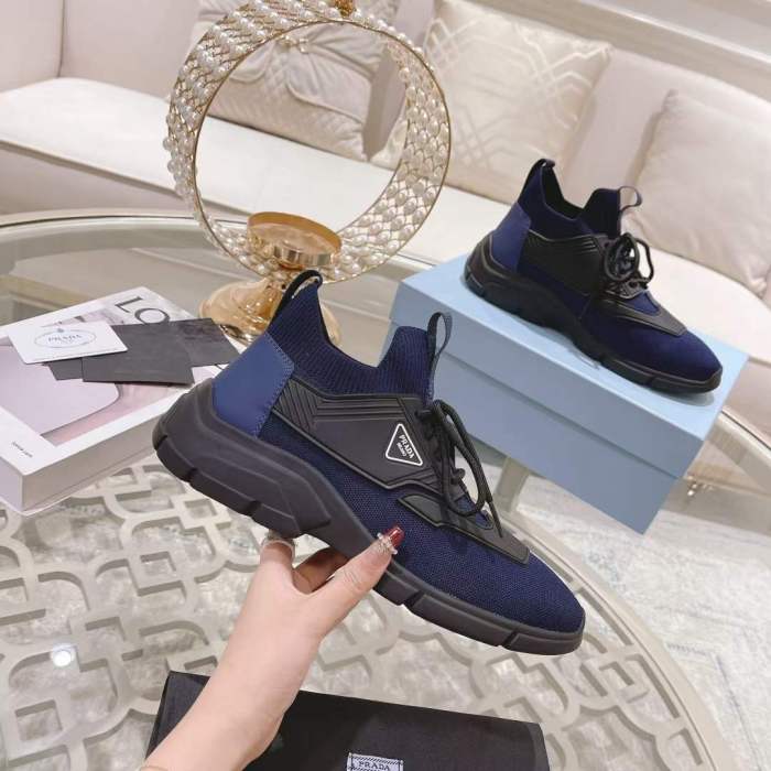 Men and Women P*rada Top Sneakers Low CL 20230825-18