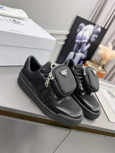 Men and Women P*rada Top Sneakers Low CL 20230825-3