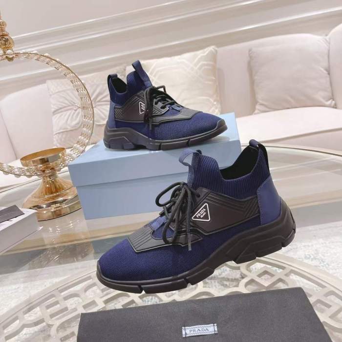 Men and Women P*rada Top Sneakers Low CL 20230825-18
