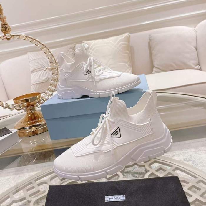 Men and Women P*rada Top Sneakers Low CL 20230825-19