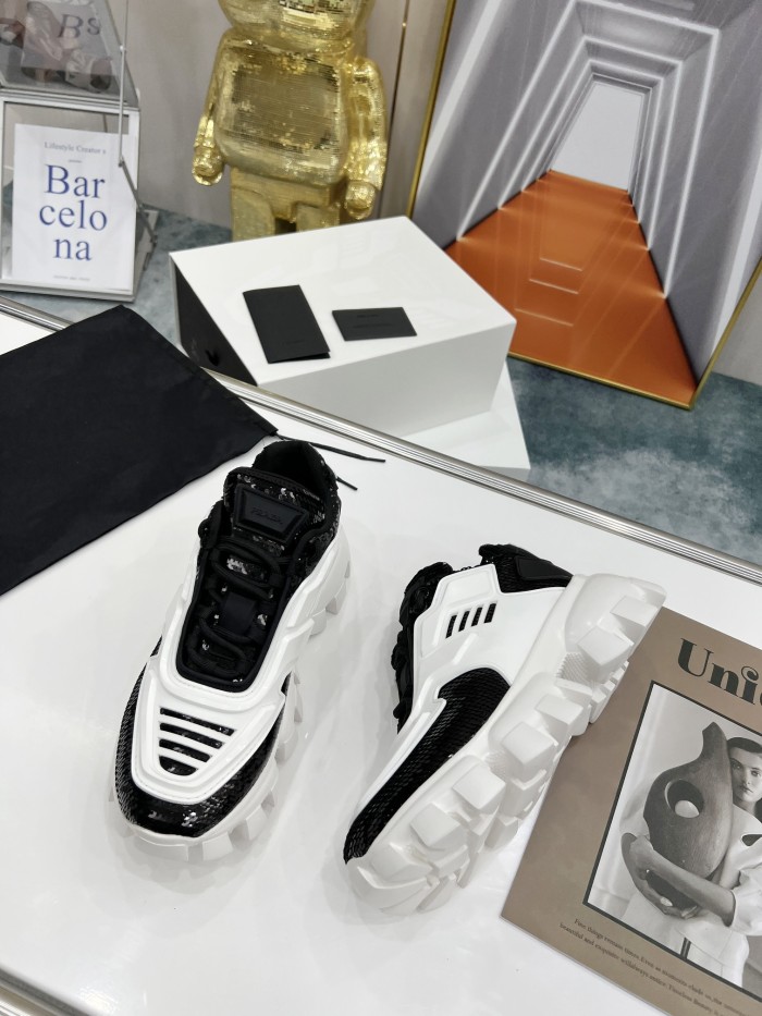 P*rada Top Sneakers Low CL 20230825-49