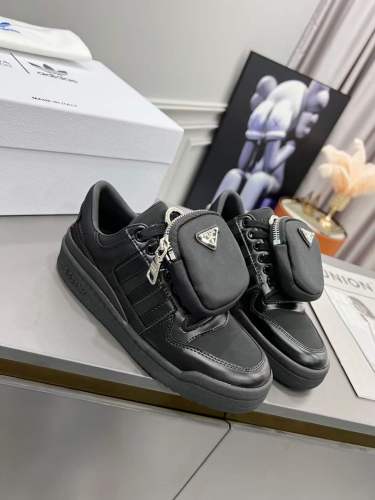 Men and Women P*rada Top Sneakers Low CL 20230825-3