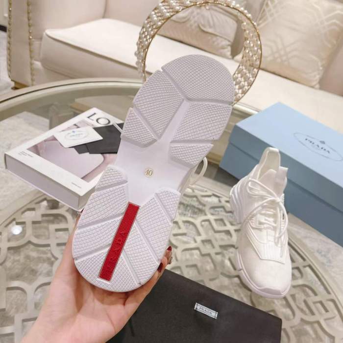 Men and Women P*rada Top Sneakers Low CL 20230825-19