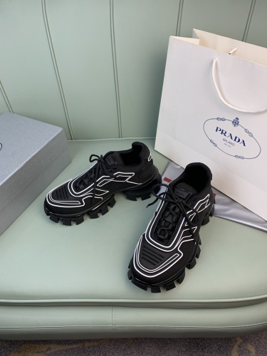 P*rada Top Sneakers Low CL 20230825-54
