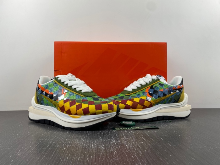 Waffle Woven Green Gusto sacai DR5209-300