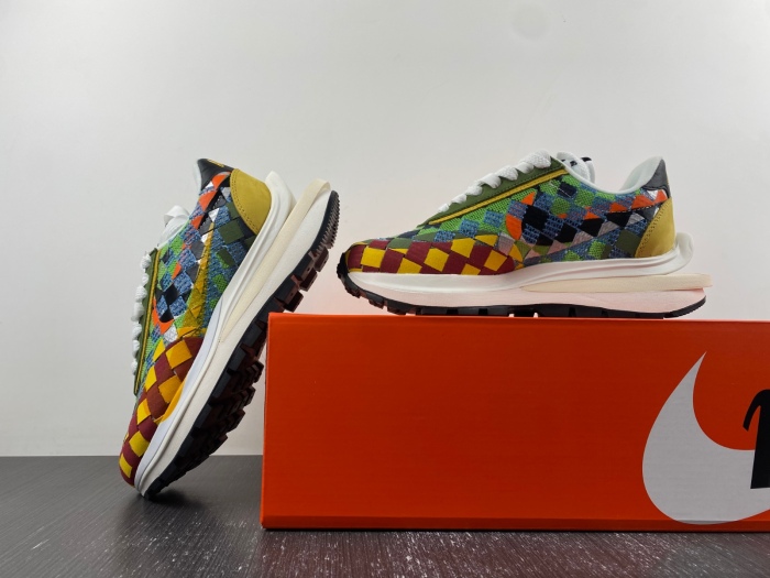 Waffle Woven Green Gusto sacai DR5209-300