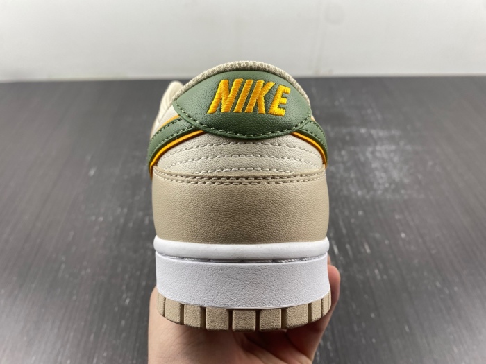 Dunk Low Pale Ivory Oil Green  FQ6869-131