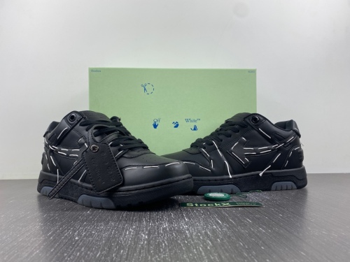 Men Women O*ff W*hite Out Of Office Sneakers Low Tops MK 20230908-1