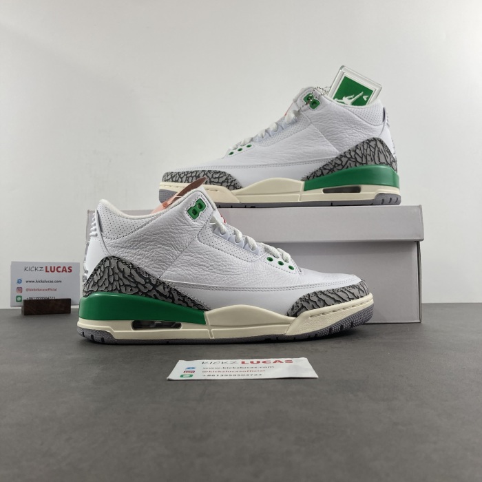 Air Jordan 3 Retro Lucky Green  CK9646-136