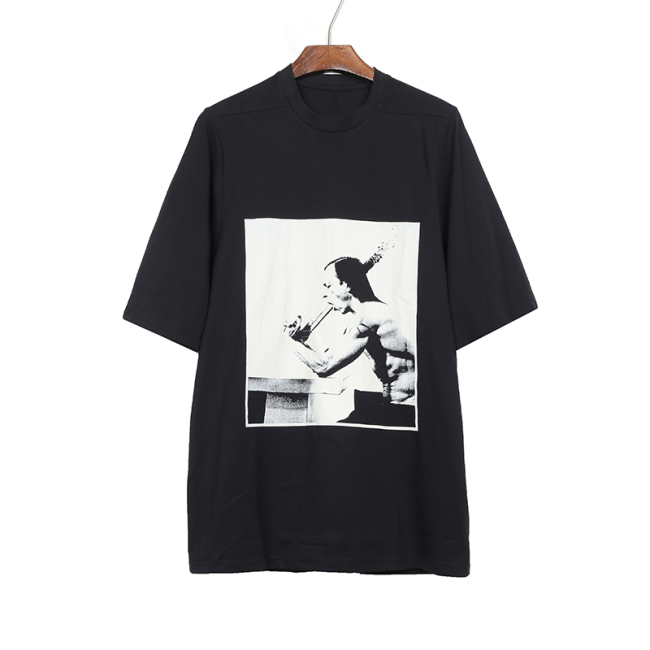 R*ickowens T-shirt Top Quality TURBO 20230914-17