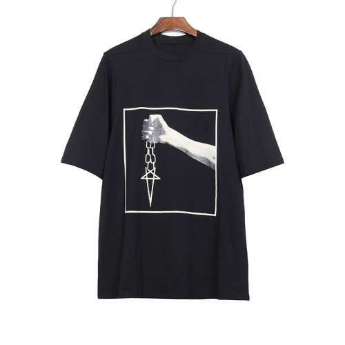 R*ickowens T-shirt Top Quality TURBO 20230914-18