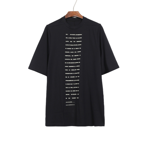 R*ickowens T-shirt Top Quality TURBO 20230914-23