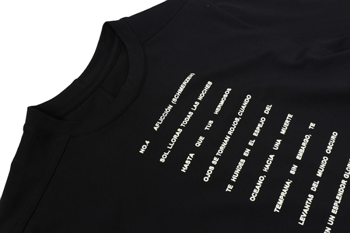 R*ickowens T-shirt Top Quality TURBO 20230914-23