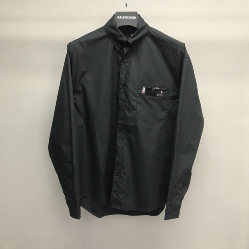 B*alenciaga  Shirt Top Quality DSX 20230921-13