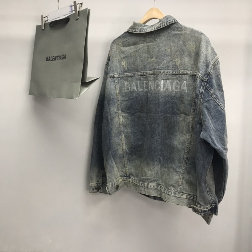 B*alenciaga Denim jacket Top Quality DSX 20230921-105