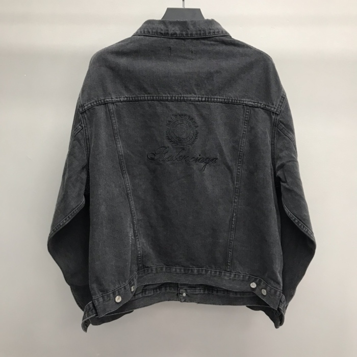 B*alenciaga Denim jacket Top Quality DSX 20230921-104