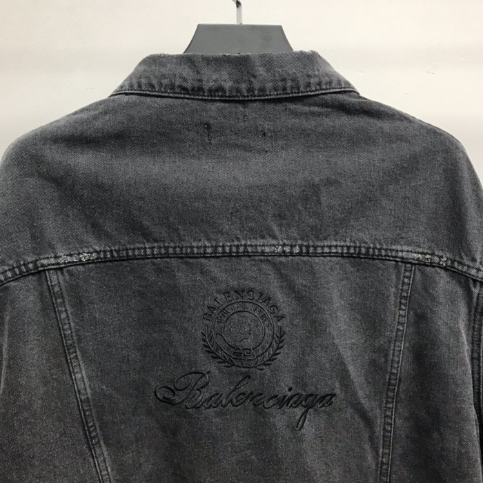 B*alenciaga Denim jacket Top Quality DSX 20230921-104