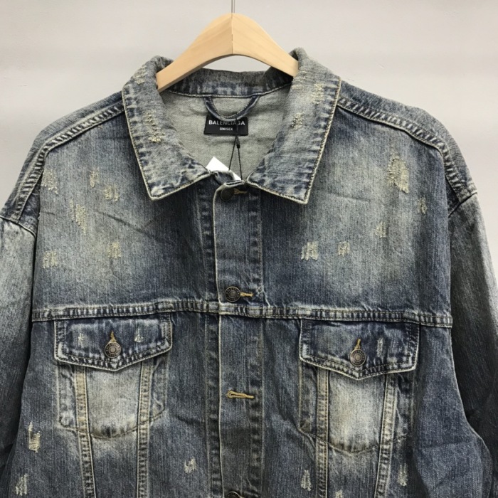 B*alenciaga Denim jacket Top Quality DSX 20230921-105