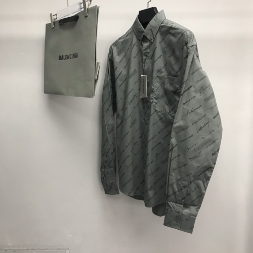 B*alenciaga  Shirt Top Quality DSX 20230921-19