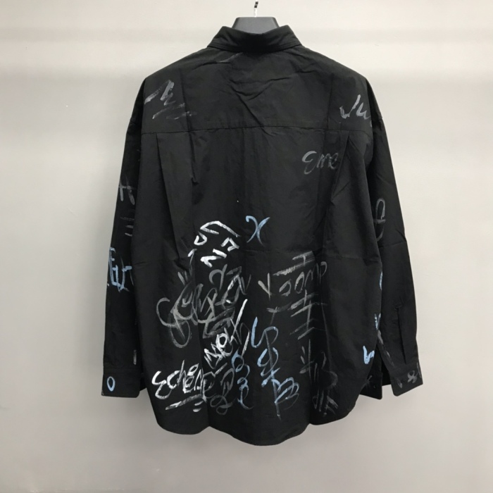 B*alenciaga  Shirt Top Quality DSX 20230921-16