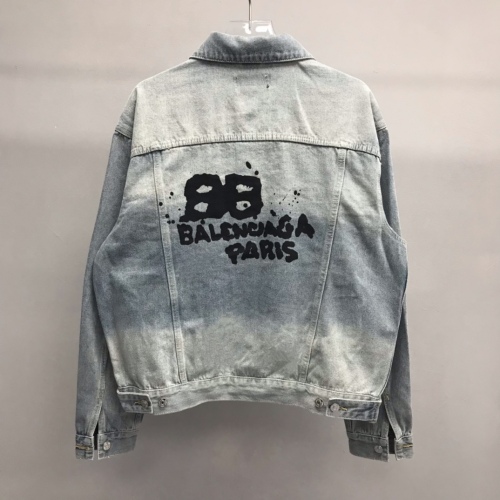 B*alenciaga Denim jacket Top Quality DSX 20230922-60