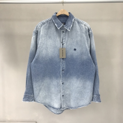 B*alenciaga Jacket and Shirt Top Quality DSX 20230925-6