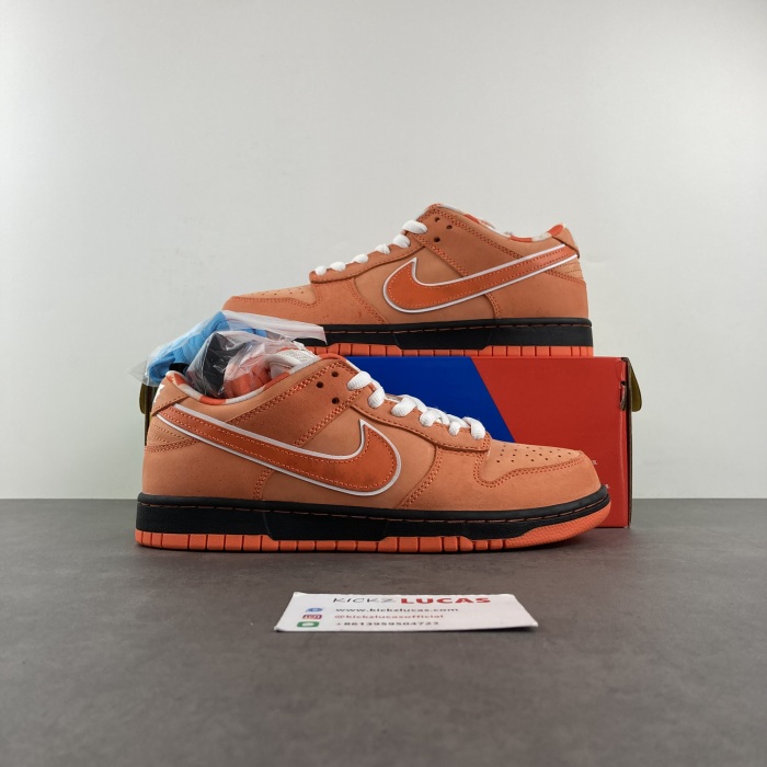 SB Dunk Low Concepts Orange Lobster FD8776-800