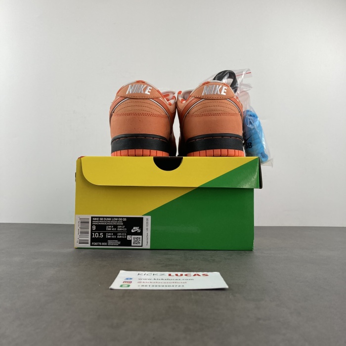 SB Dunk Low Concepts Orange Lobster FD8776-800