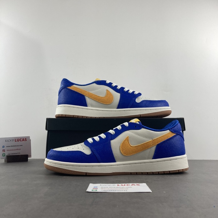 Air Jordan 1 Low Light Blue Mini Swoosh CZ0790-470