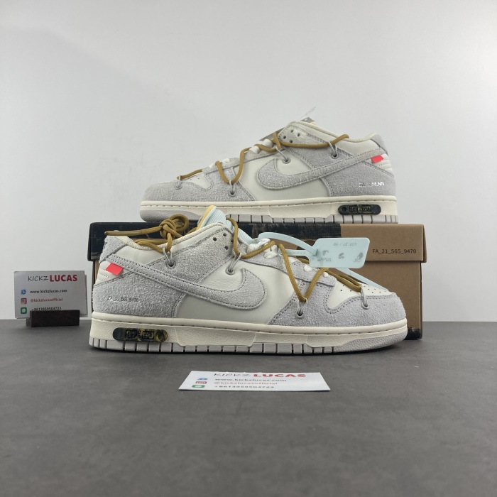 Dunk Low Off-White Lot 37  DJ0950-105