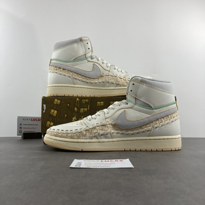 Air Jordan 1 Retro High OG SP Union Bephie's Beauty Supply Woven Sail  FD2565-100