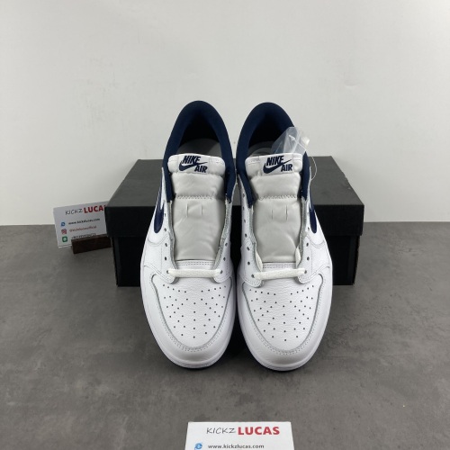 Air Jordan 1 Retro Low Metallic Blue  705329-106