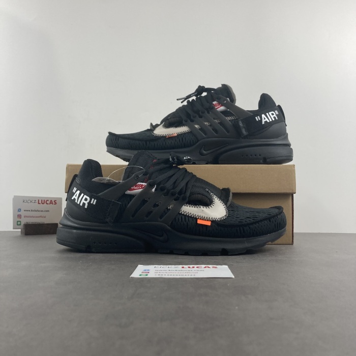 Air Presto Off-White Black AA3830-002