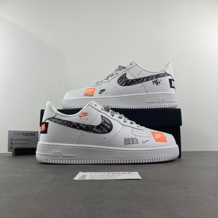 Air Force 1 Low Just Do It Pack White/Black  AR7719-100