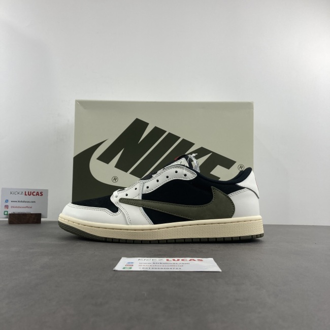 Air Jordan 1 x Travis Scott Olive DZ4137-106