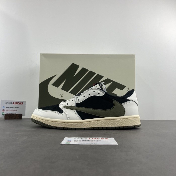Air Jordan 1 x Travis Scott Olive DZ4137-106