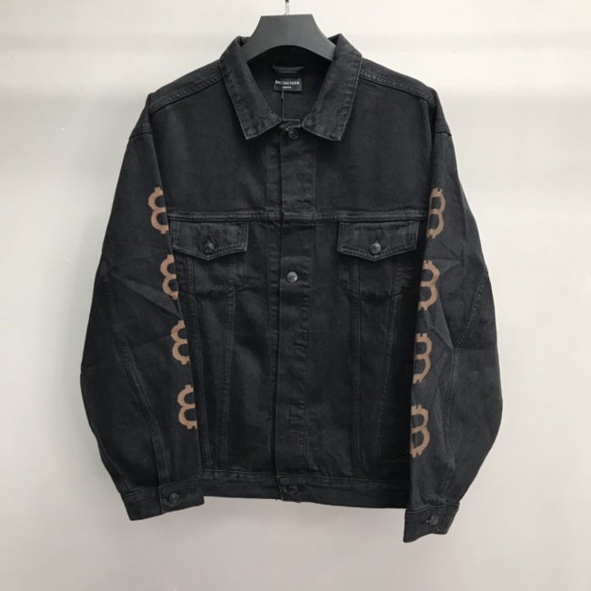 B*alenciaga Denim jacket Top Quality DSX 20230927-25