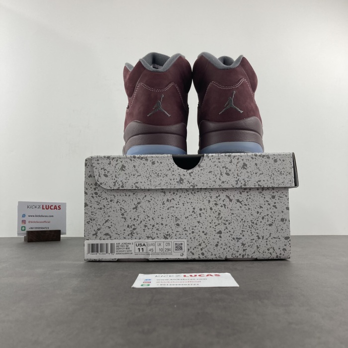 Air JJordan 5 Retro Burgundy  DZ4131-600