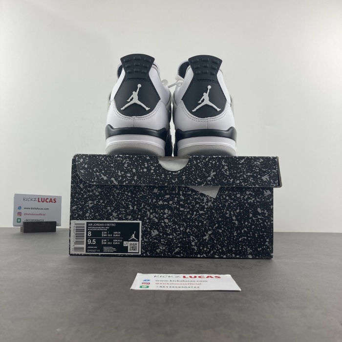 Air Jordan 4 Retro Military Black  DH6927-111
