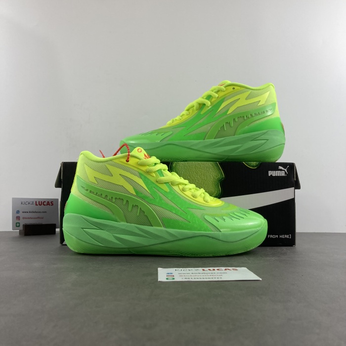 Puma LaMelo Ball MB.02 Nickelodeon Slime 377584-01