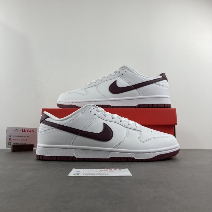 Dunk Low Retro White Night Maroon DV0831-102