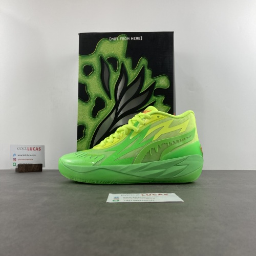 Puma LaMelo Ball MB.02 Nickelodeon Slime 377584-01