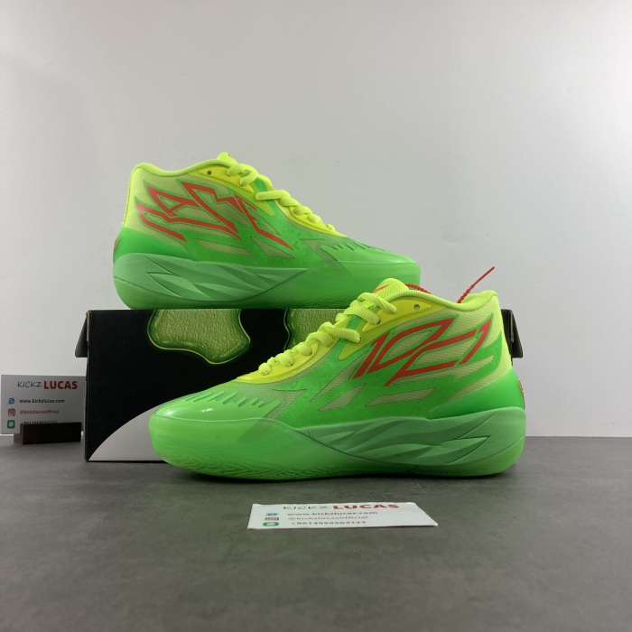 Puma LaMelo Ball MB.02 Nickelodeon Slime 377584-01