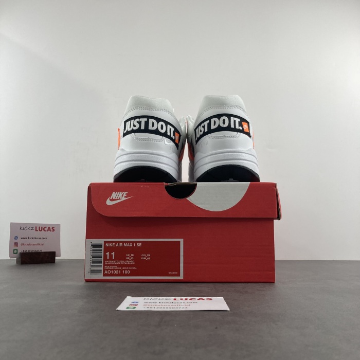 Air Max 1 Just Do It Pack White  AO1021-100
