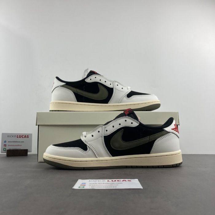 Air Jordan 1 x Travis Scott Olive DZ4137-106