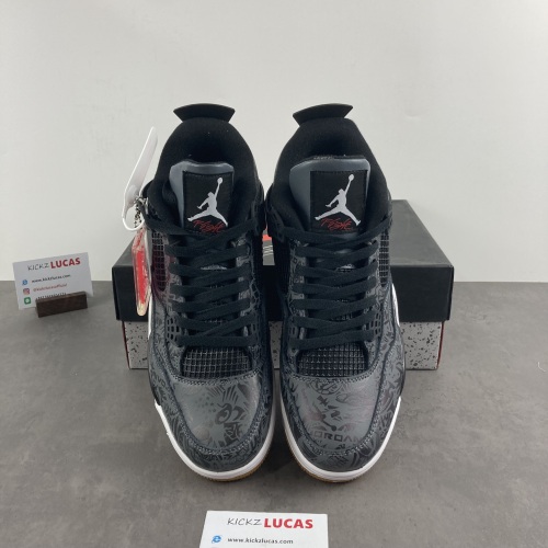 Air Jordan 4 Retro Laser Black Gum  CI1184-001