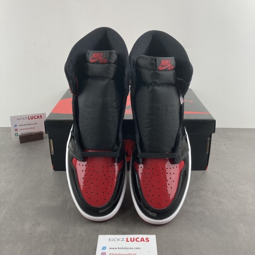 Air Jordan 1 Retro High OG Patent Bred  555088-063